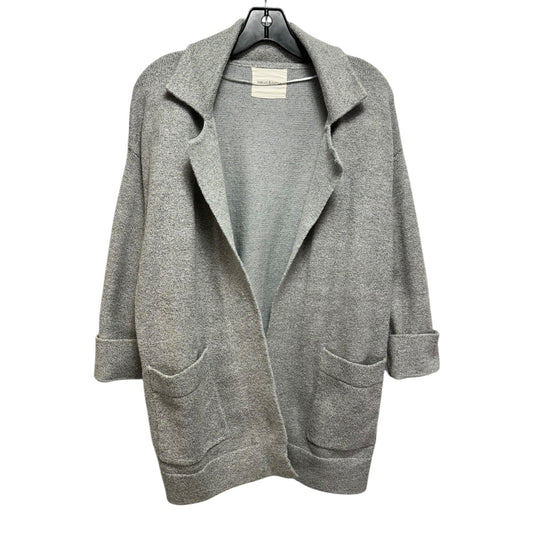 Sweater Cardigan By Thread And Supply In Grey, Size: S