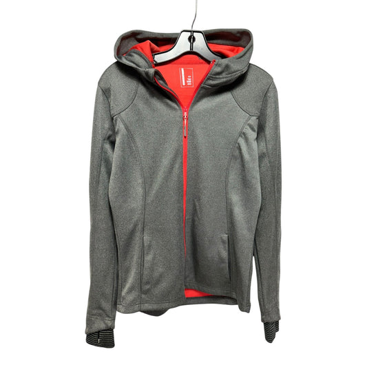 Athletic Jacket By Mondetta In Grey, Size: S