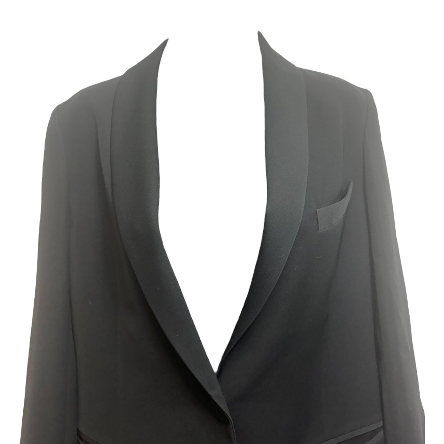 Blazer Luxury Designer By Alexander Wang In Black, Size: 2