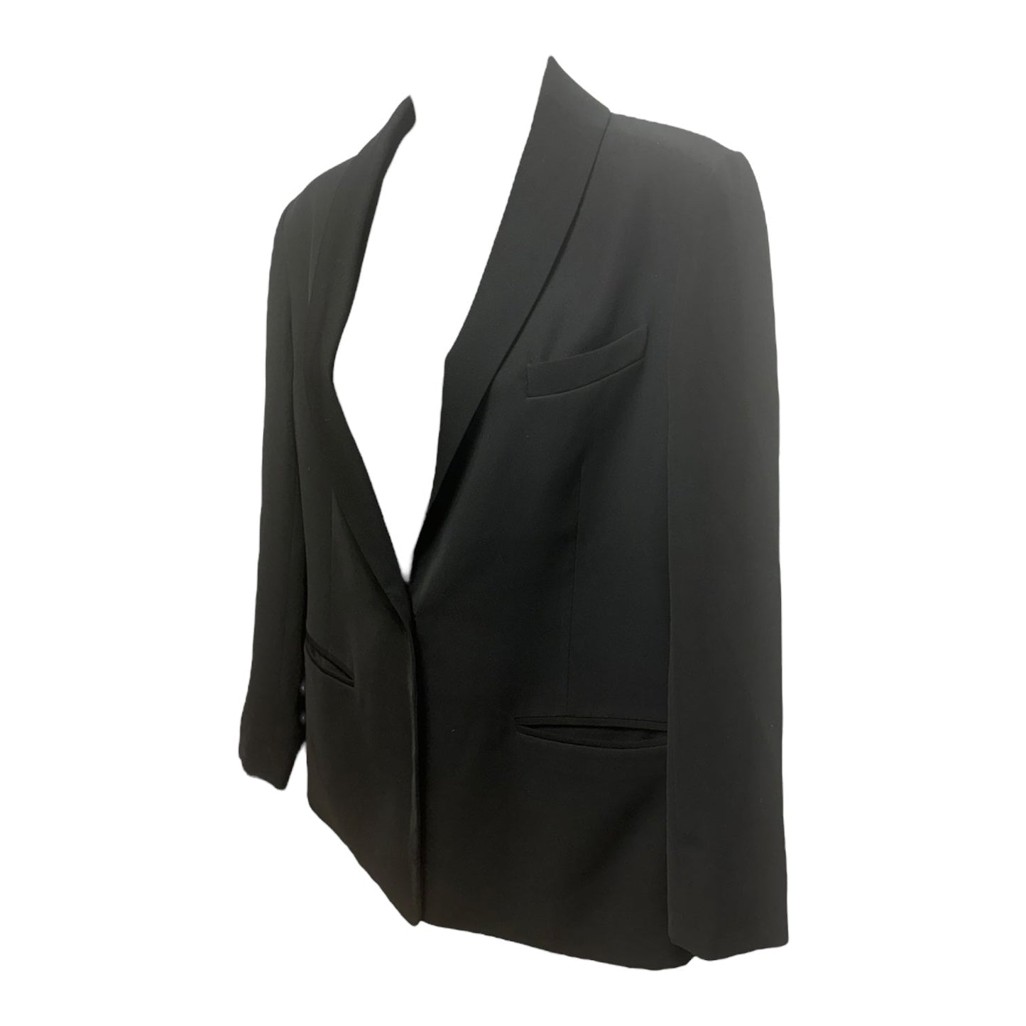 Blazer Luxury Designer By Alexander Wang In Black, Size: 2