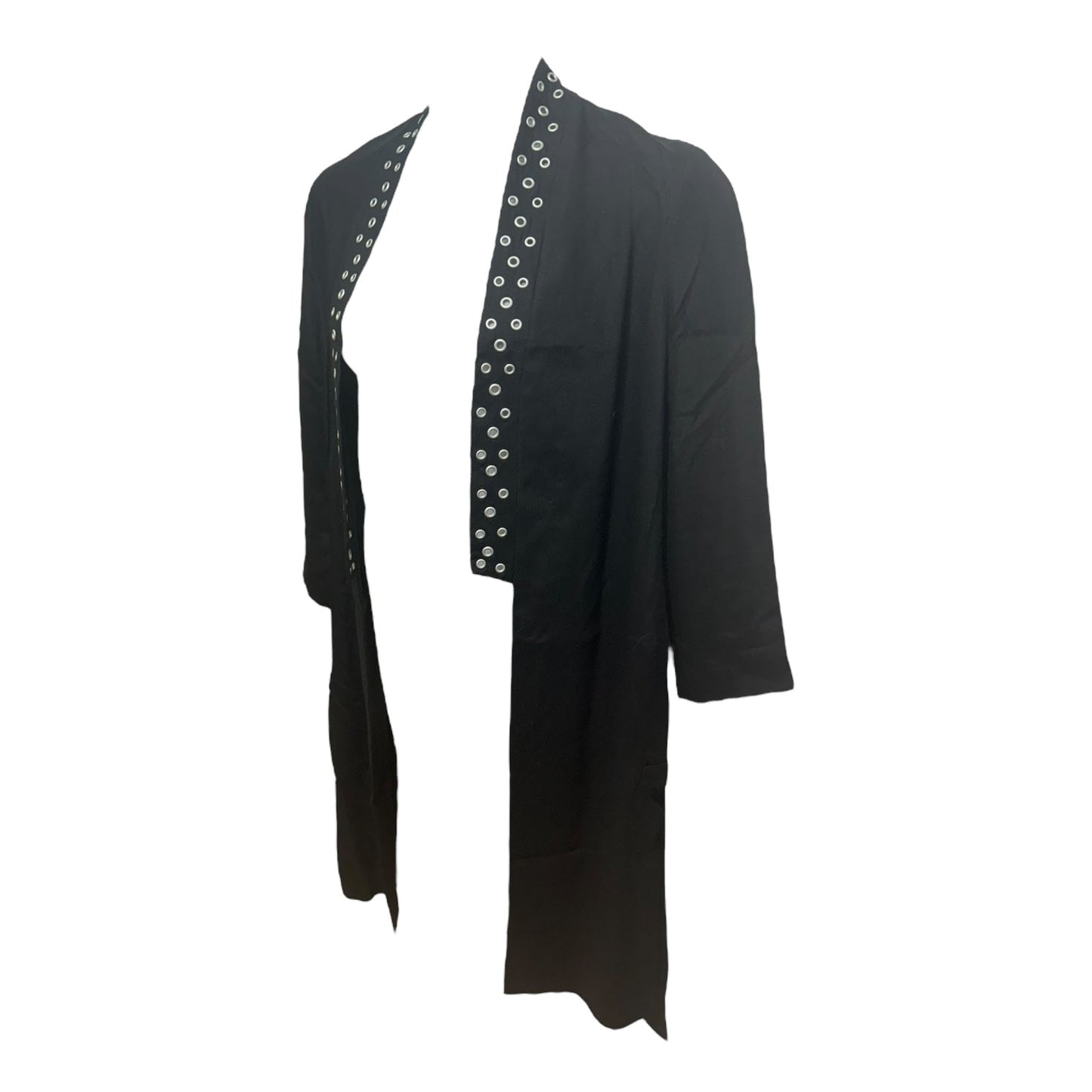 Kady Riveted Kimono Duster Designer By All Saints In Black, Size: S