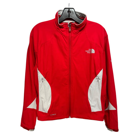 Jacket Windbreaker By The North Face In Red, Size: M