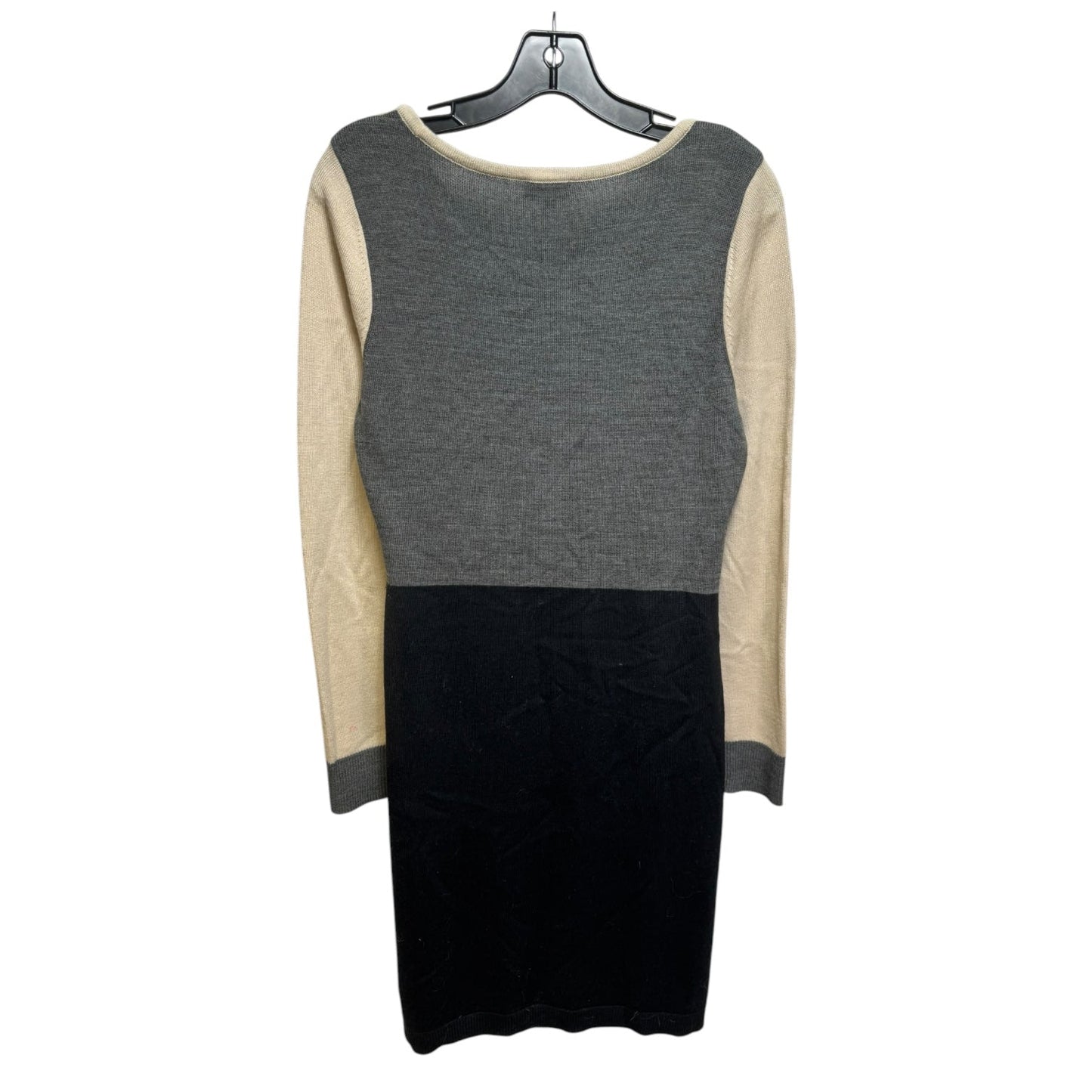 Knit Colorblock Dress Casual Midi By Limited In Multi-colored, Size: M