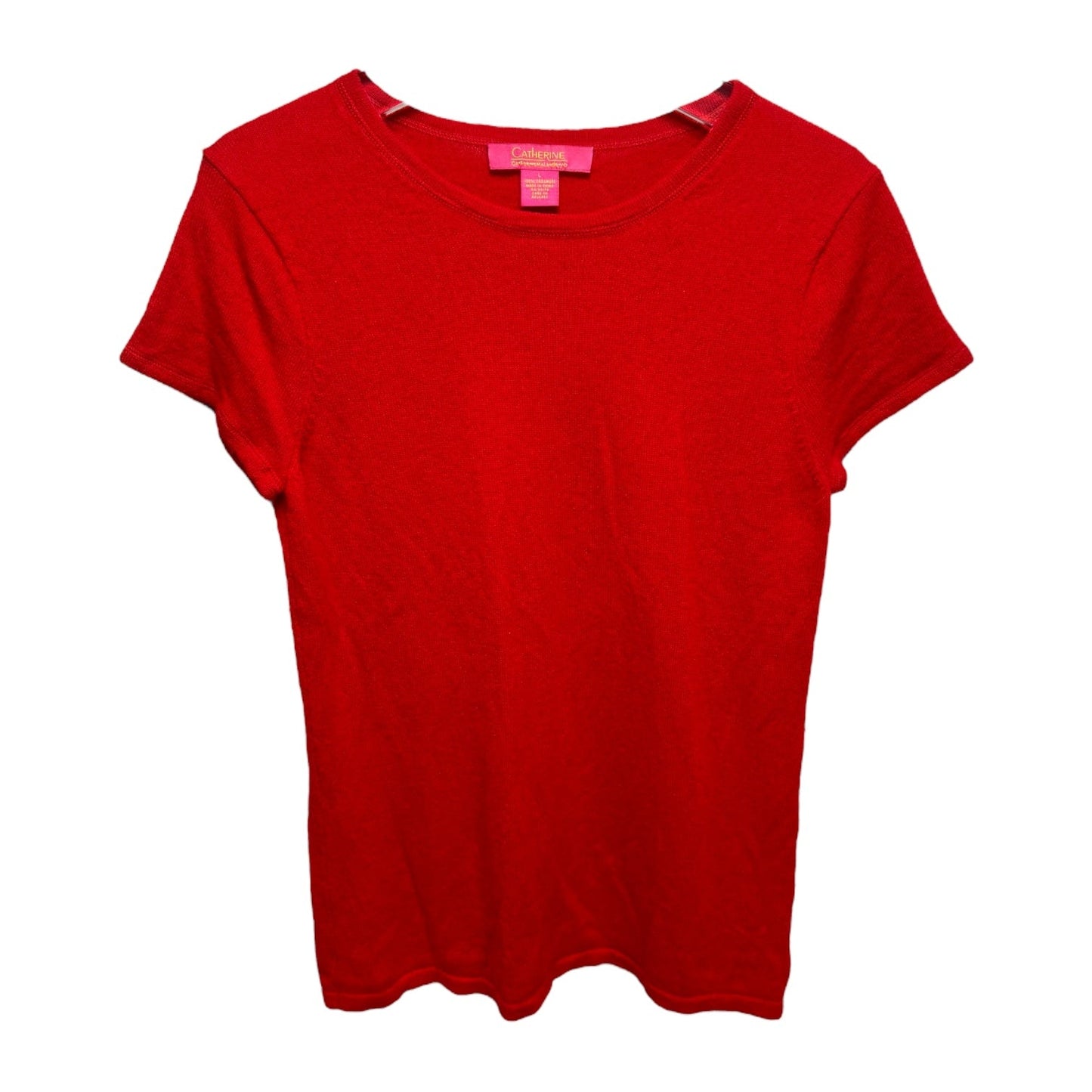 Sweater Cashmere By Catherine Malandrino In Red, Size: L