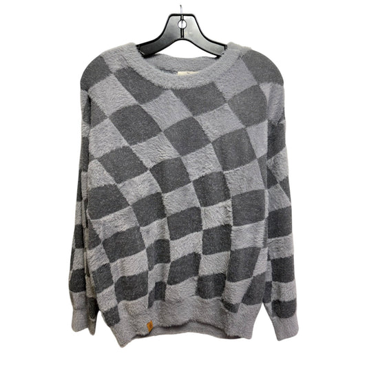 Sweater By Simply Southern In Grey, Size: M