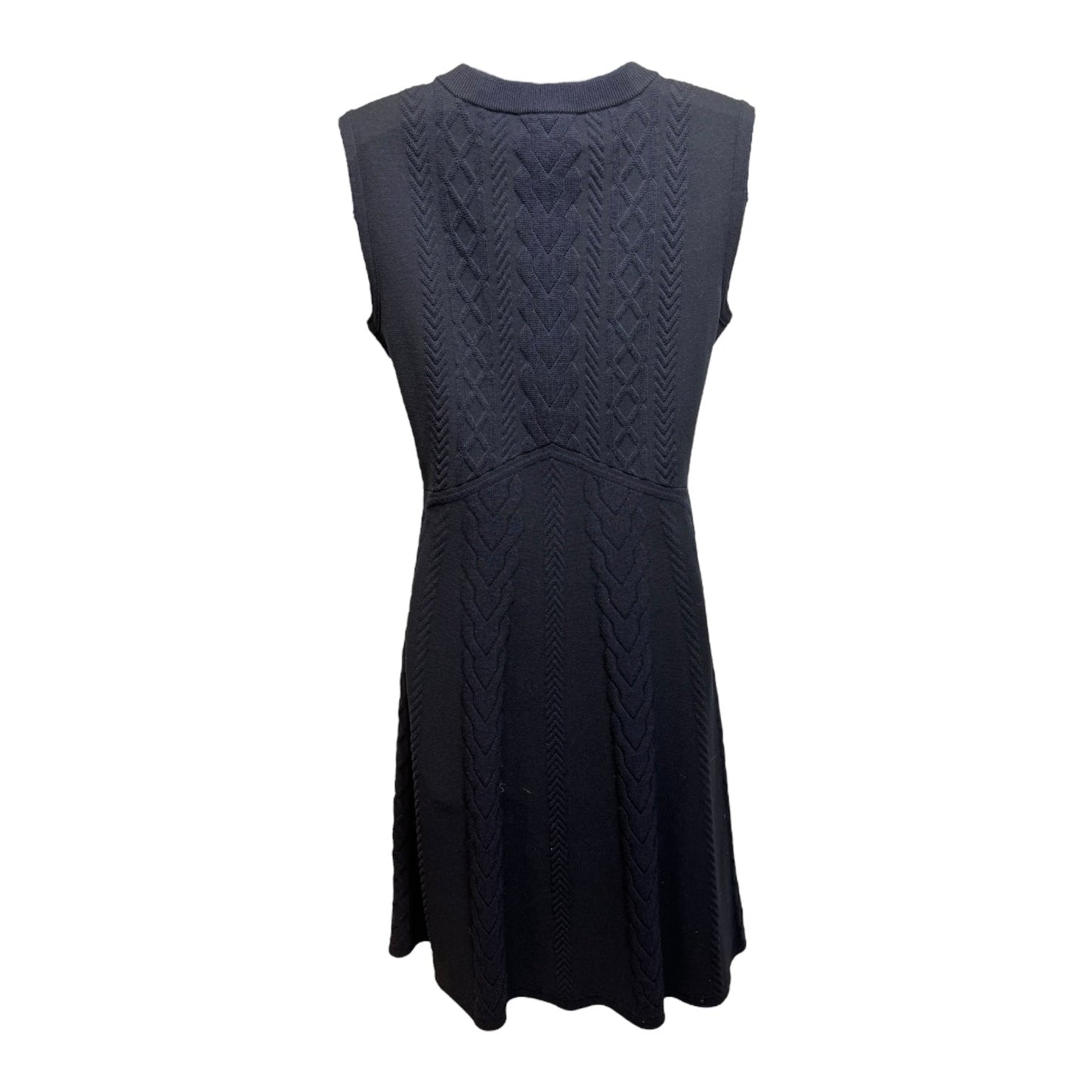 Palais Wool Knit Tank Dress Designer By Tory Burch In Navy, Size: S