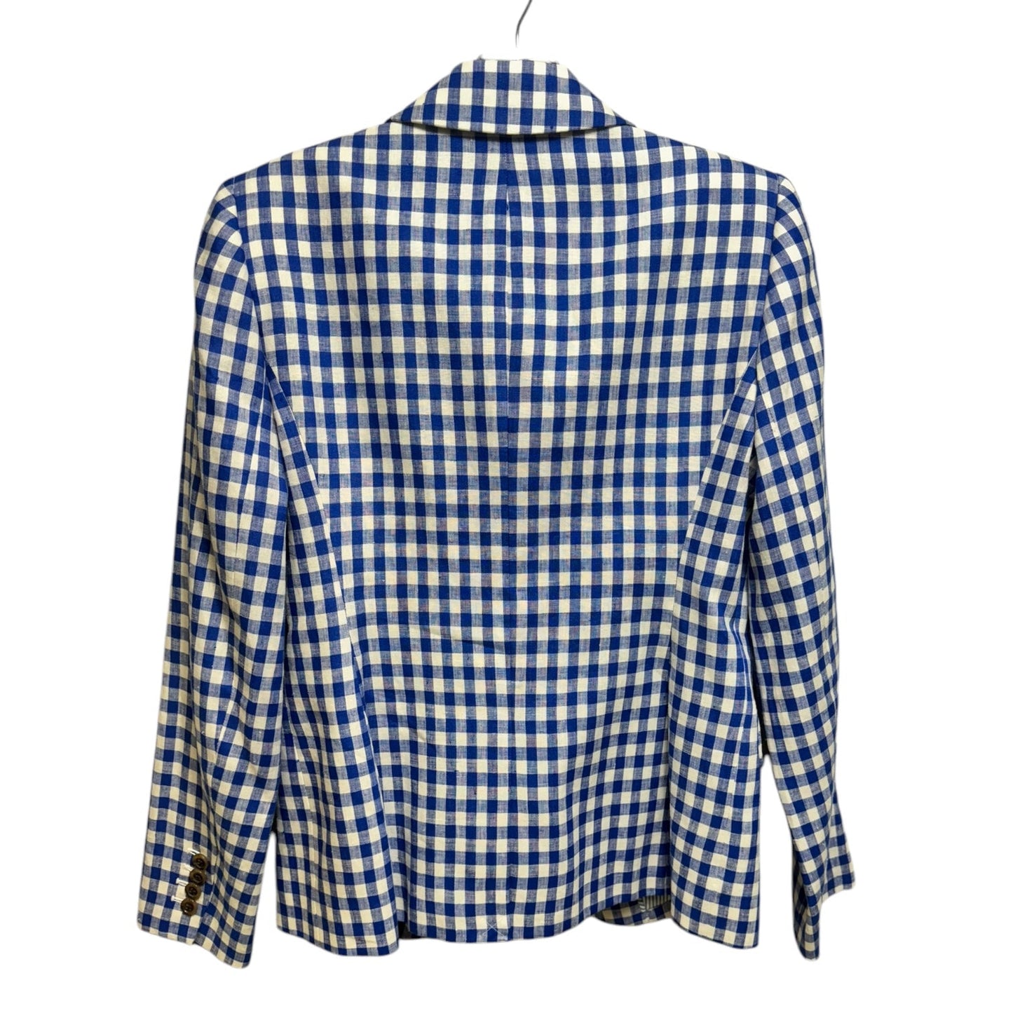 Blazer By J. Crew In Checkered Pattern, Size: 4