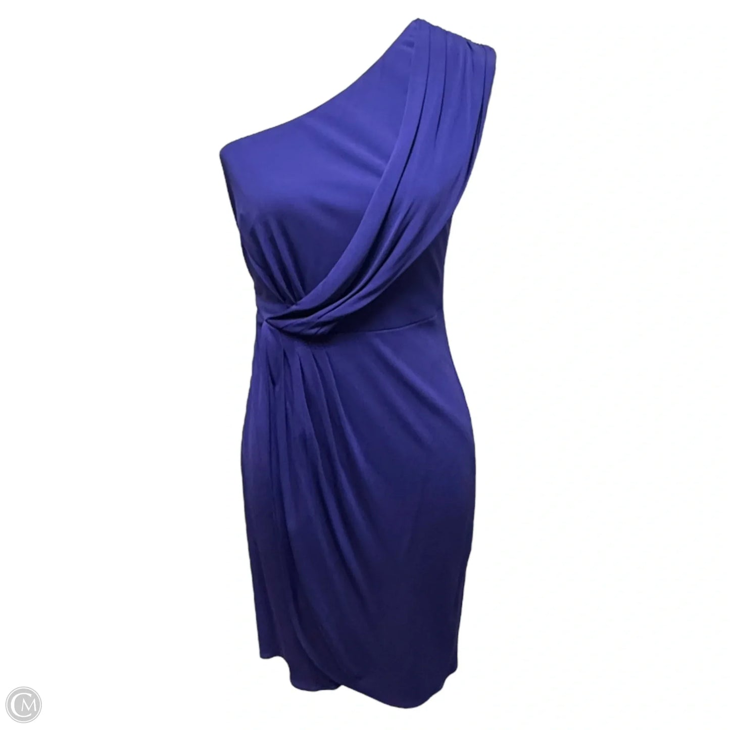 Makina One-Shoulder Crepe Mini Dress By Trina Turk In Purple, Size: 8