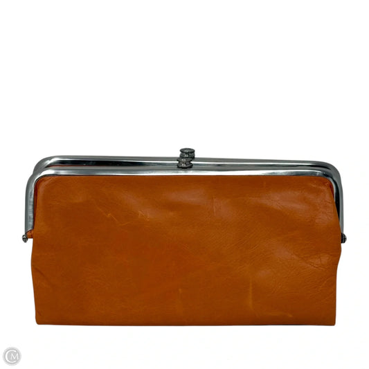 Lauren Leather Frame Clutch Wallet By Hobo Intl In Dusty Coral, Size: Medium