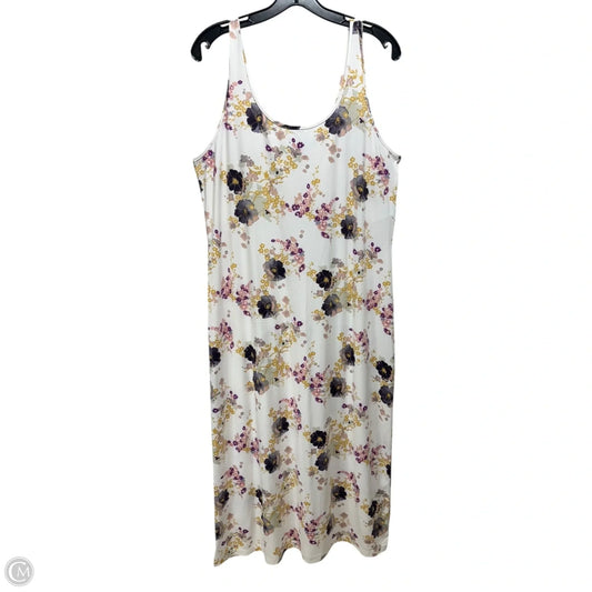 Nightgown By Natori In Floral Print, Size: L
