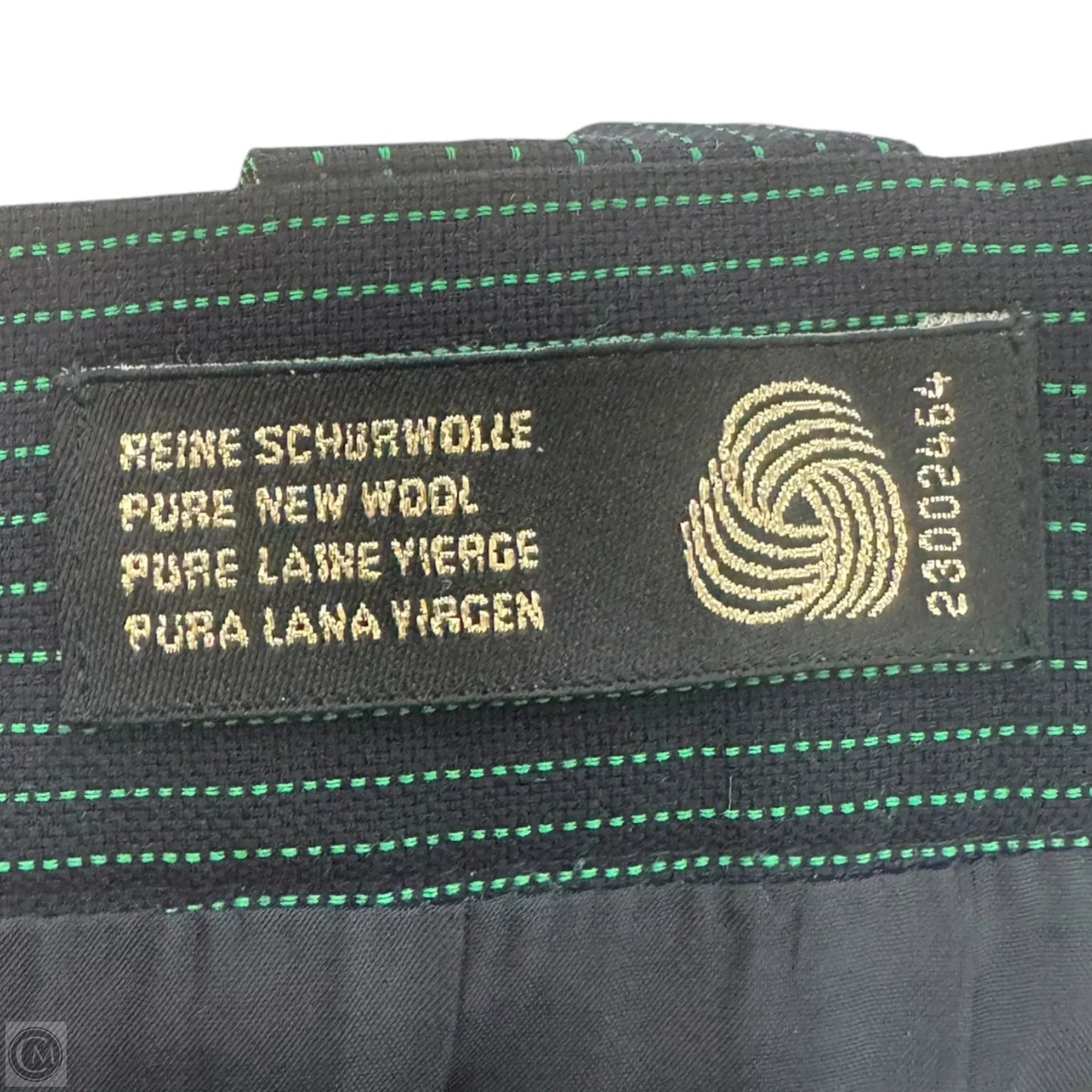 Skirt Designer By Escada In Striped Pattern, Size: L