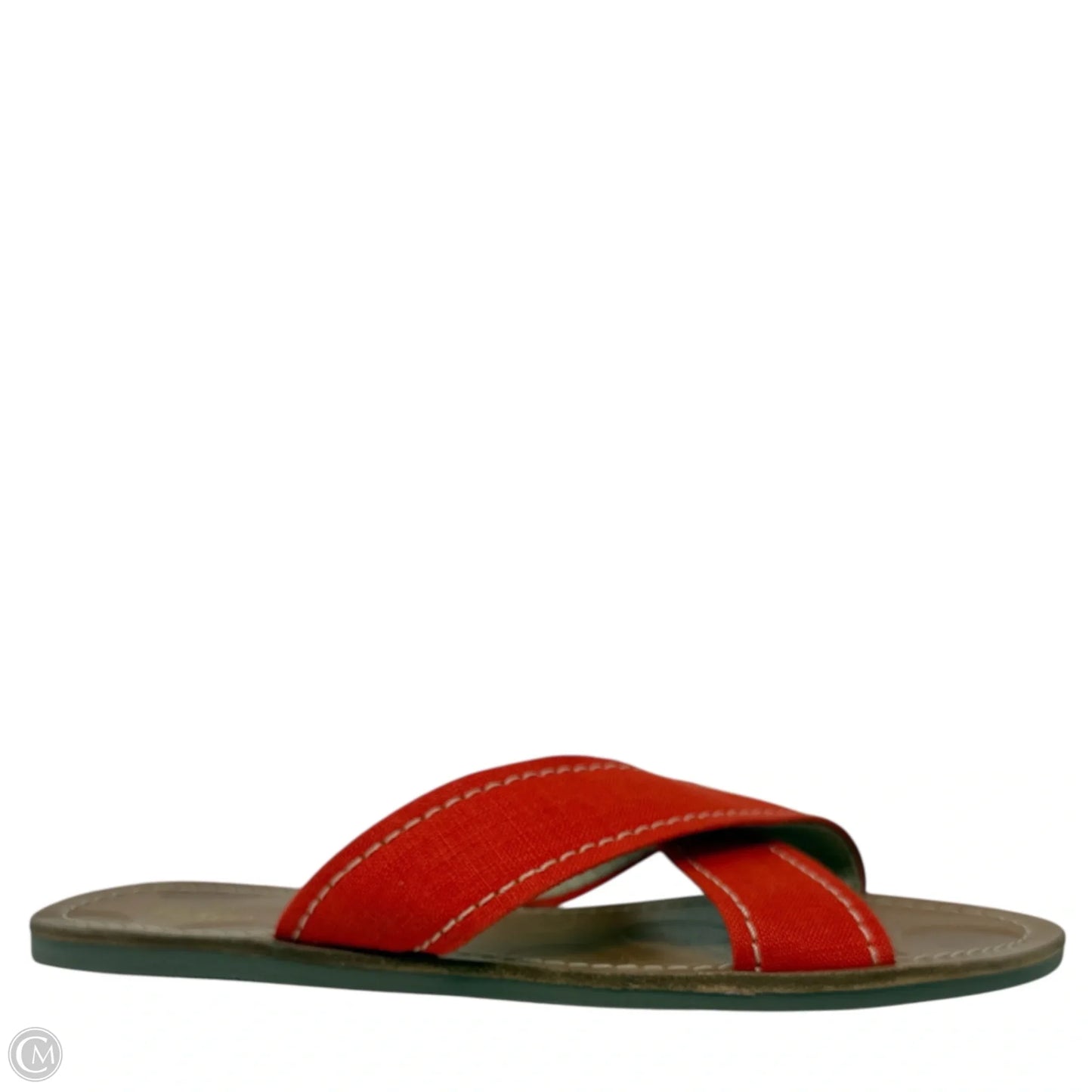 Lizzie Slide Sandals By Boden In Orange, Size: 8