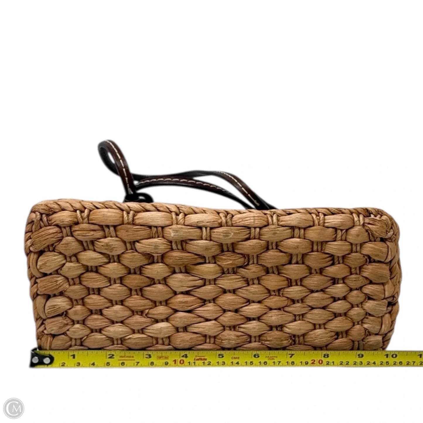 Shelie Woven Straw Bag With Heart Charm By Brighton, Size: Small