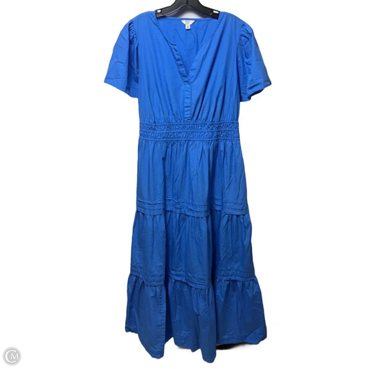 Dress Casual Maxi By Crown And Ivy In Blue, Size: Xl