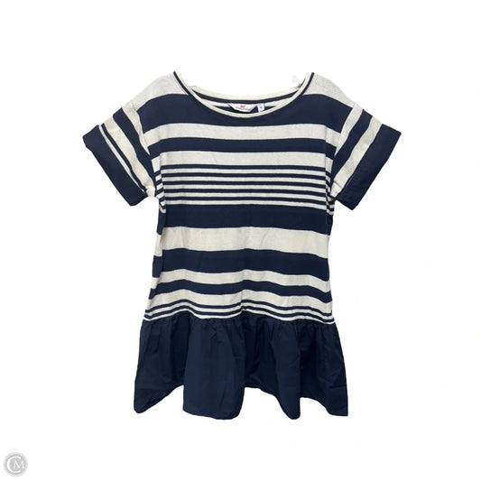 Top Short Sleeve By Vineyard Vines In Striped Pattern, Size: M