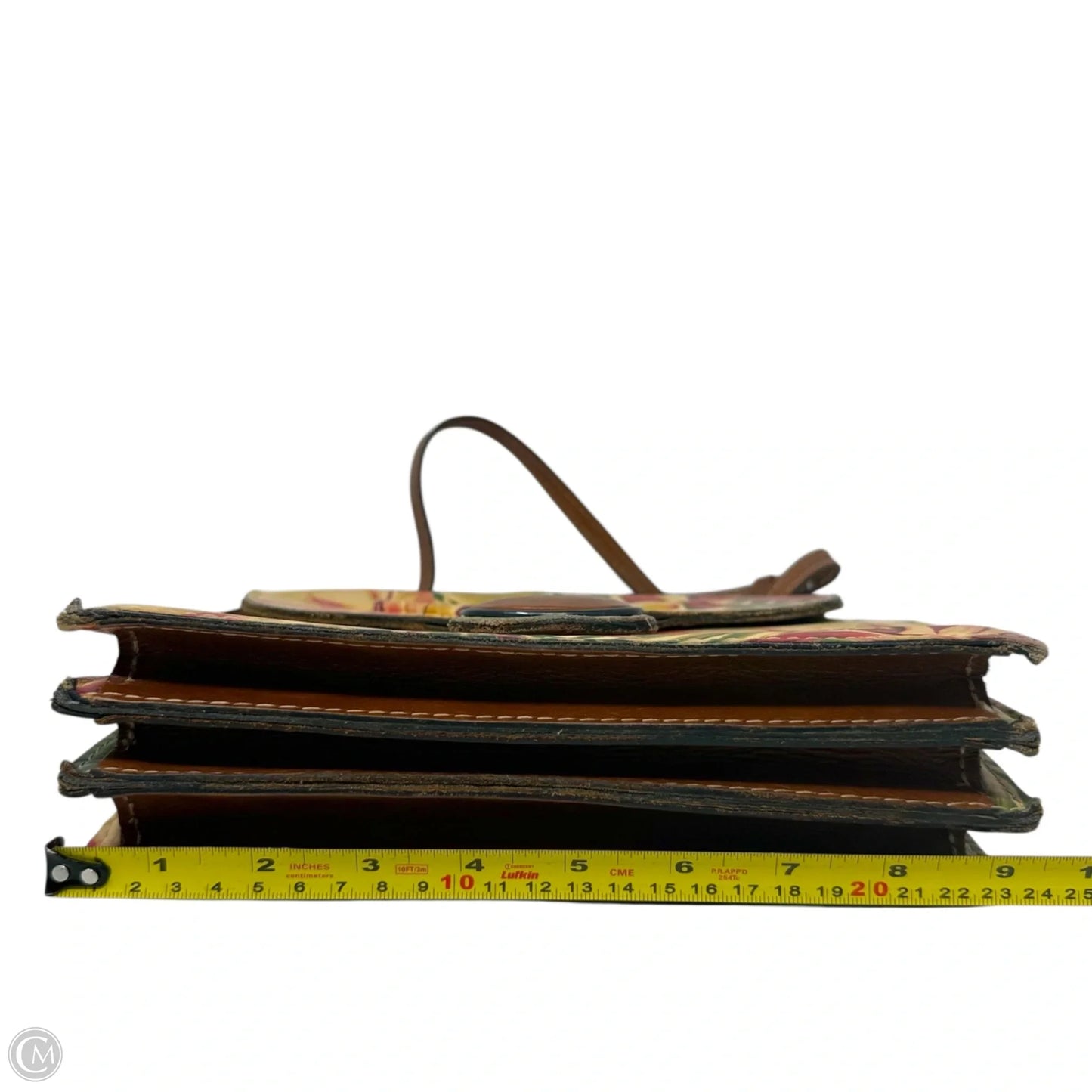 Van Sannio Trifold Clutch Crossbody Designer By Patricia Nash, Size: Small