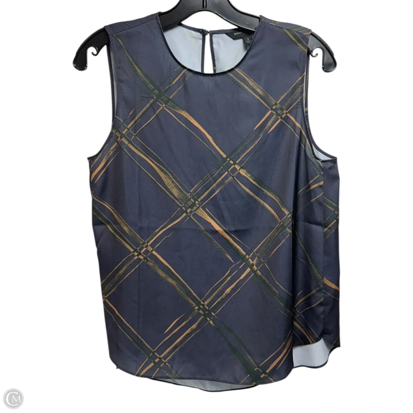 Top Sleeveless By Banana Republic In Multi-colored, Size: S