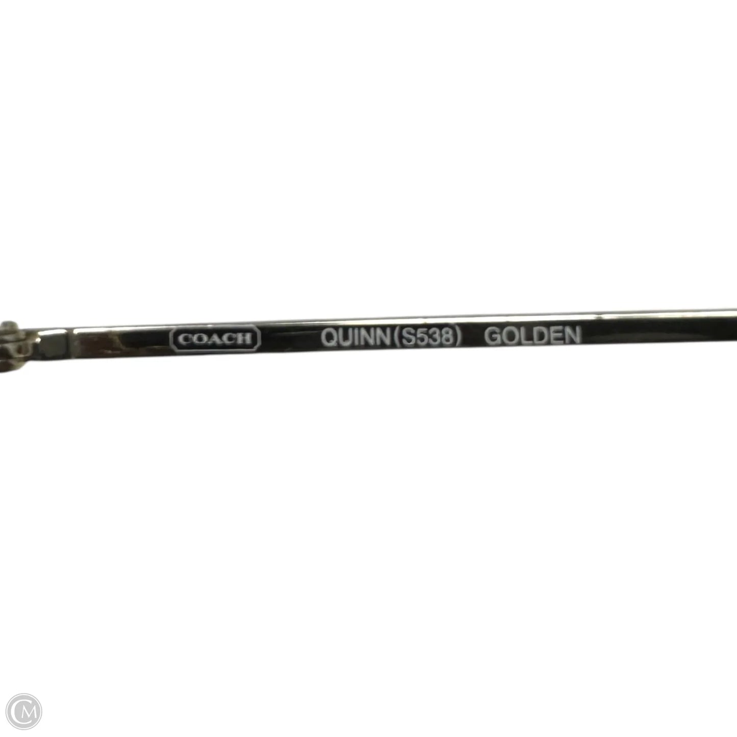 Quinn S538 Aviator Sunglasses Designer By Coach