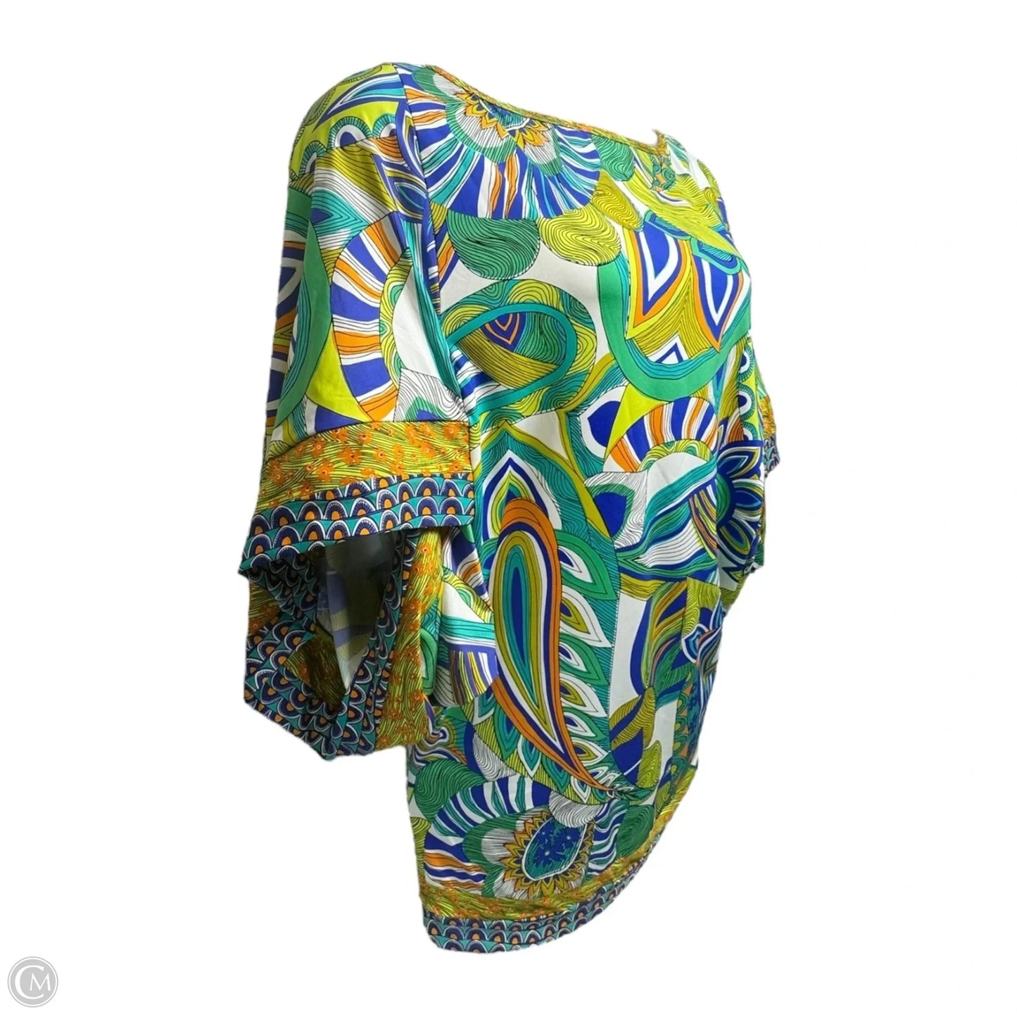 Amazonia Printed Tunic Swim Coverup By Trina Turk In Multi-colored, Size: M