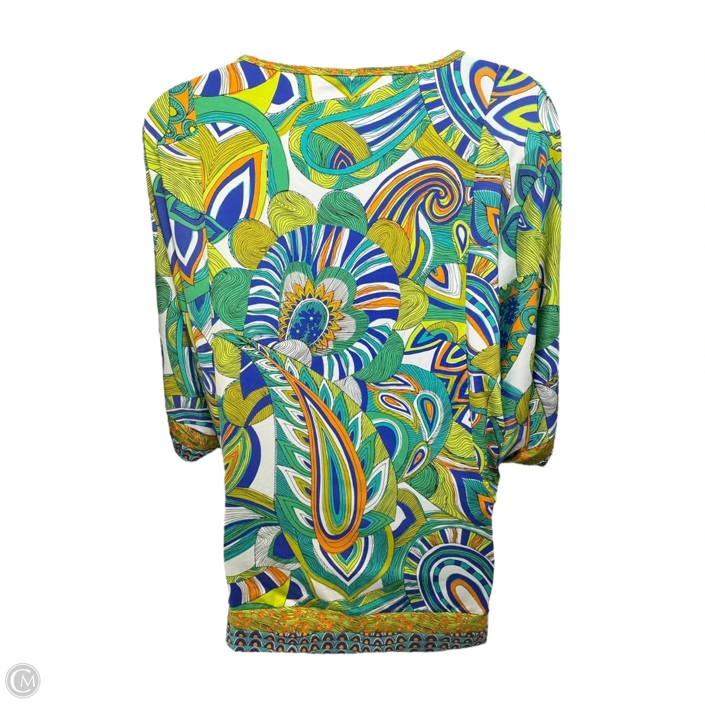 Amazonia Printed Tunic Swim Coverup By Trina Turk In Multi-colored, Size: M