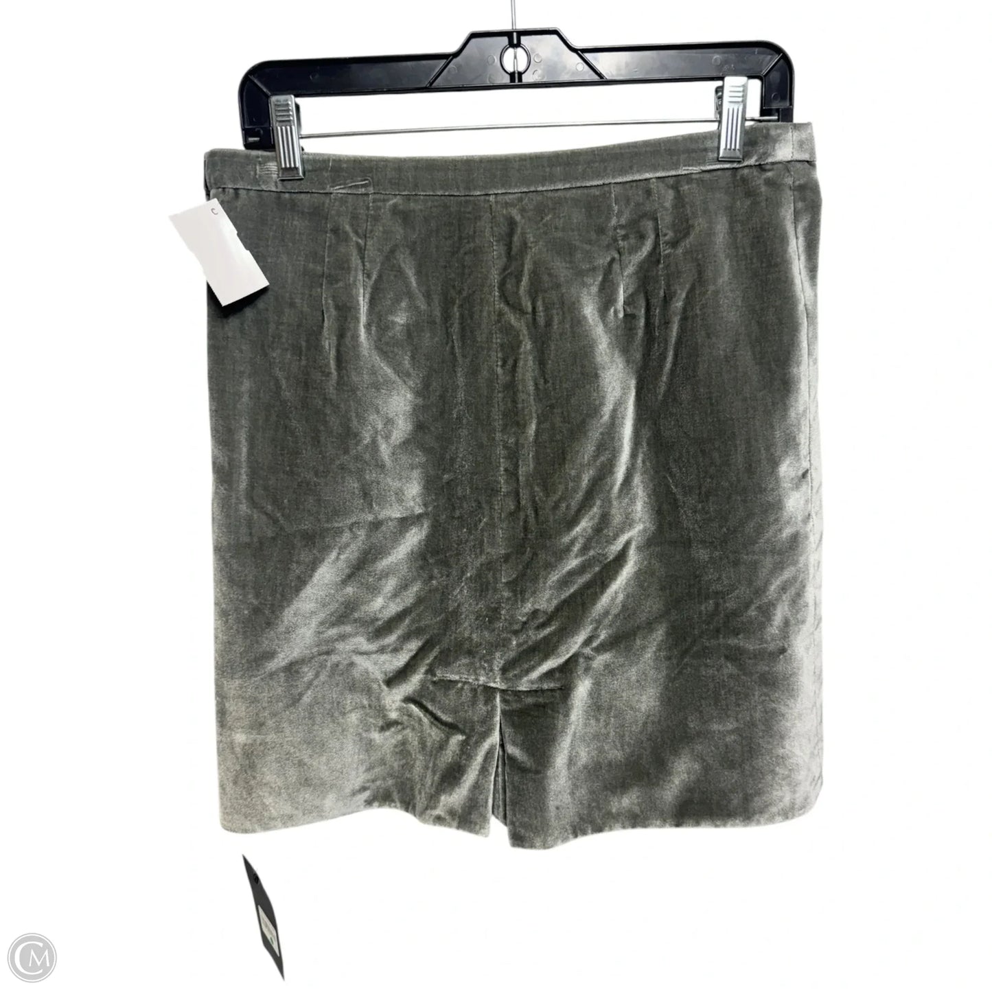 Velour Skirt Designer By Marc Jacobs In Grey, Size: 4