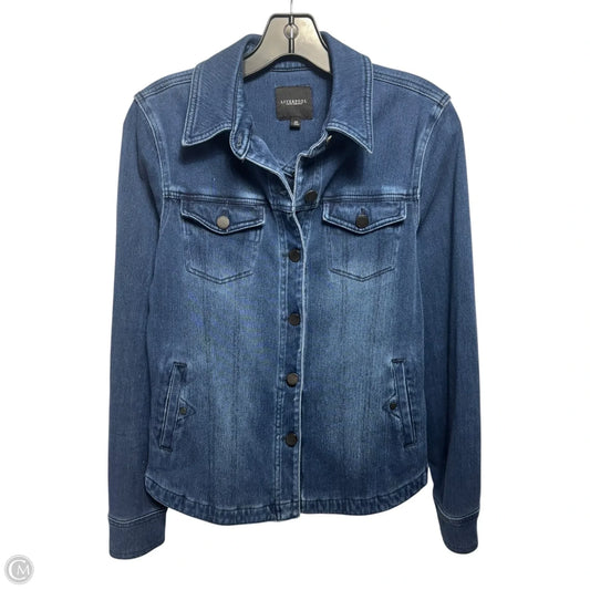 Eco Classic Jean Jacket By Liverpool In Blue Denim, Size: XS