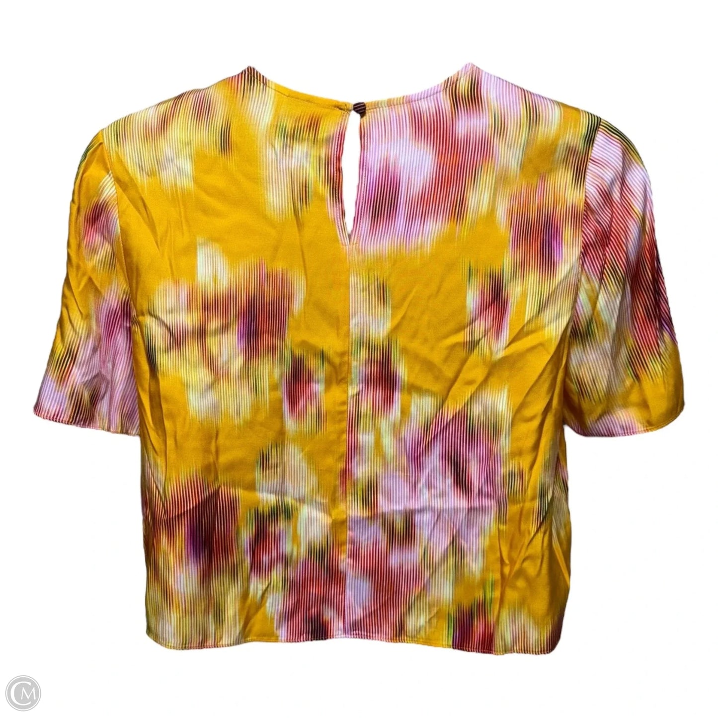 Hitaku Short Sleeve Top By Ted Baker In Orange, Size: XL