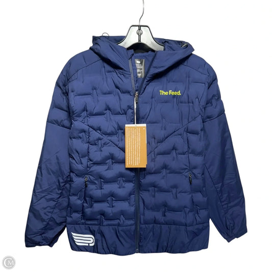 Jacket Puffer & Quilted By The Feed In Navy, Size: Xs