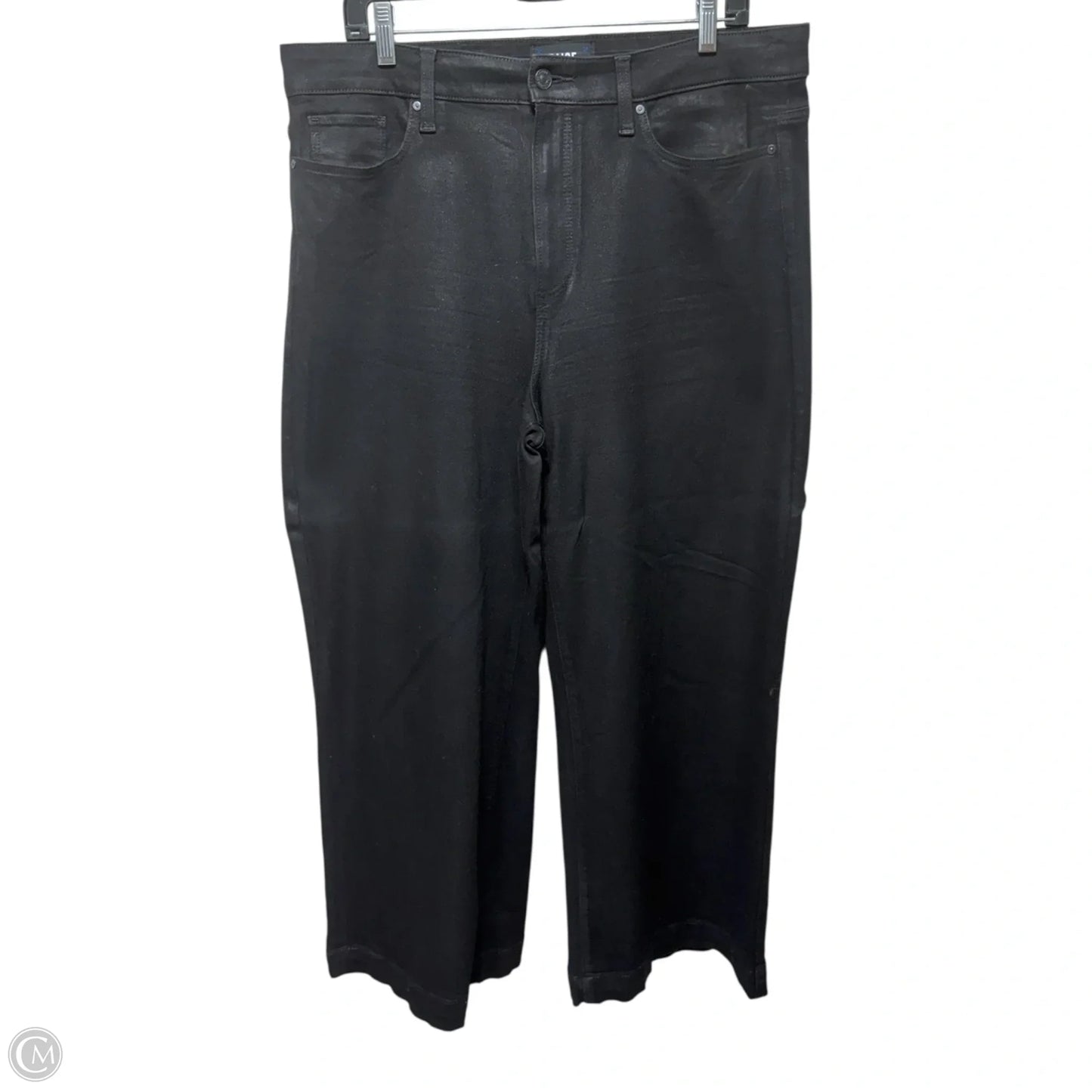 Anessa Jeans Wide Leg By Paige In Black, Size: 16/33