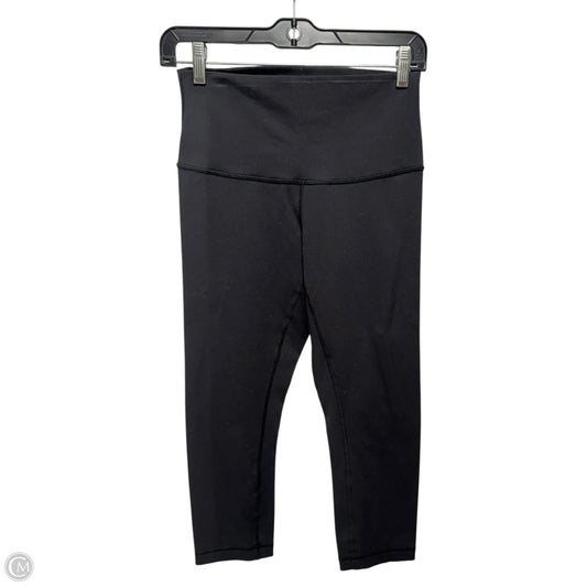 Athletic Capris By Lululemon In Black, Size: S