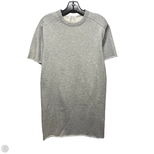 Sweat Dress Casual Short By Rag And Bone In Grey, Size: Xs