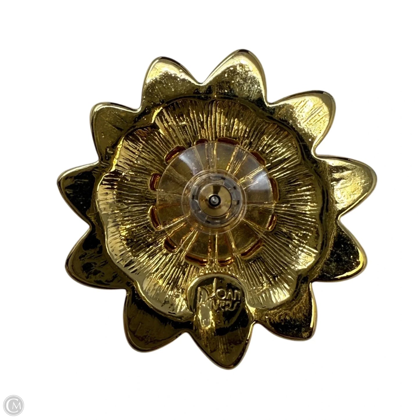 2-In-1 Sunflower Button Stud Convertible Earrings By Joan Rivers