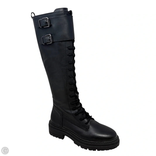 Lenky Tall Combat Boots By Steve Madden In Black, Size: 6