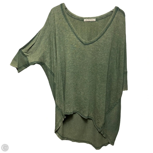 Top 3/4 Sleeve Top By We The Free In Green, Size: S