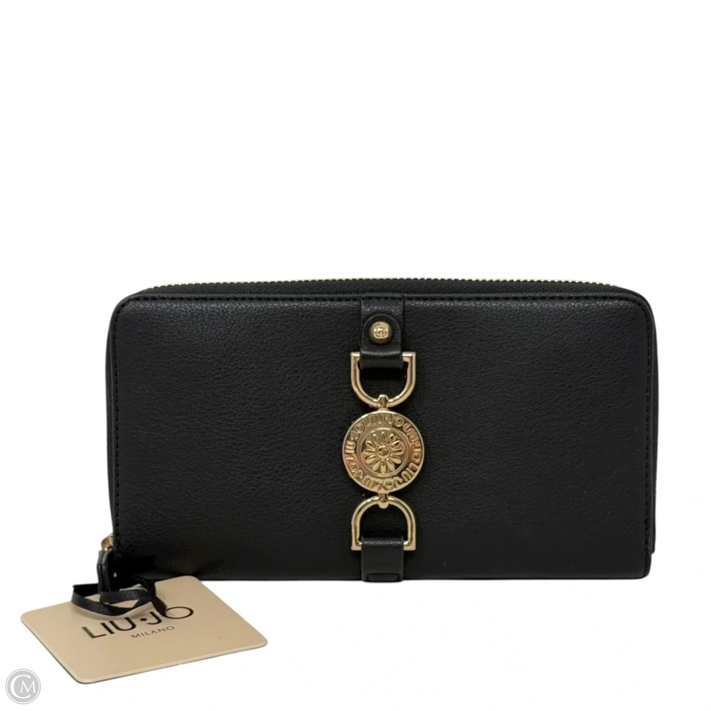 XL Zip Around Wallet Leather By Liu Jo, Size: Large