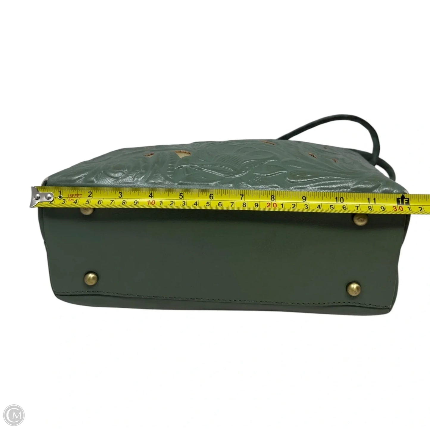 Adeline Tooled Leather Tote Designer By Patricia Nash, Size: Large