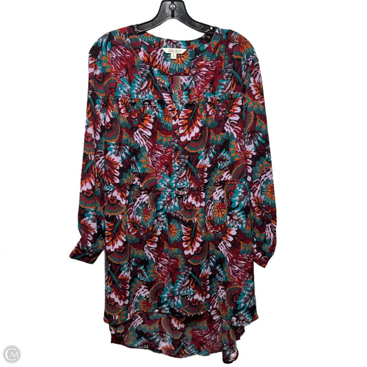 Tunic Long Sleeve By The Pioneer Woman In Floral Print, Size: Xl
