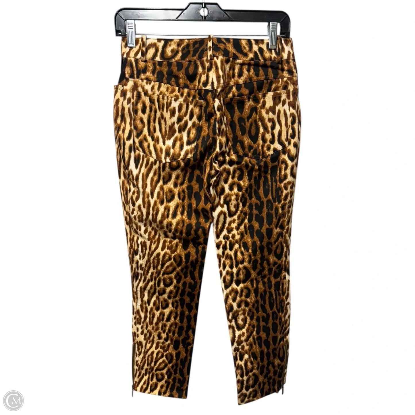 Leopard Jeans Luxury Designer By Celine In Animal Print, Size: 4