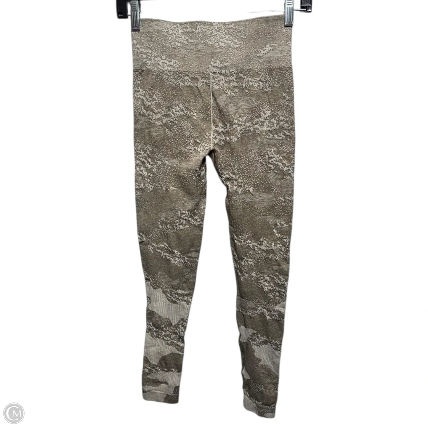 Athletic Leggings By Gym Shark In Taupe, Size: S