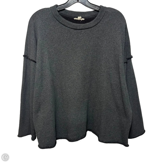 Top Long Sleeve By Eileen Fisher In Grey, Size: L
