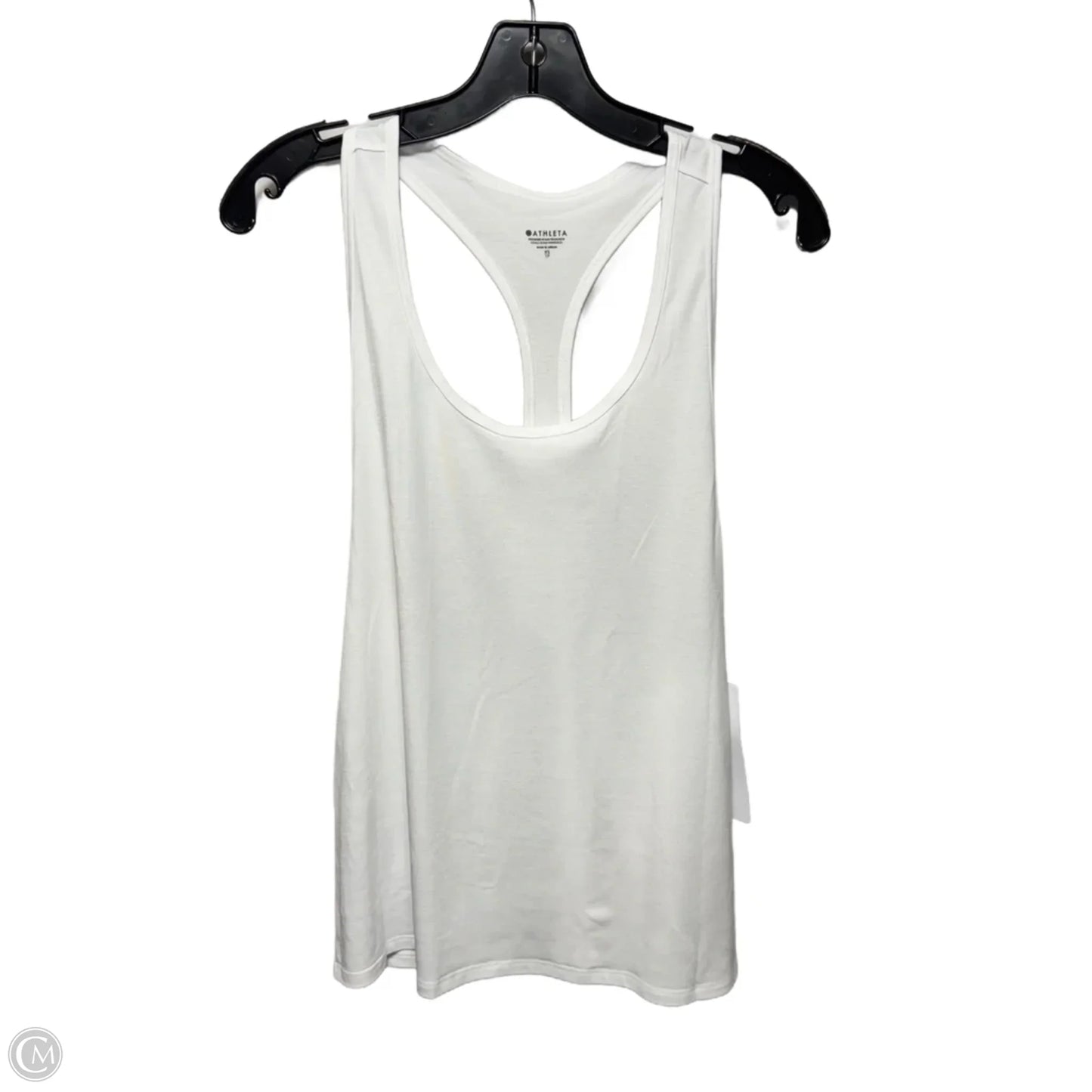 Athletic Tank Top By Athleta In White, Size: Xs