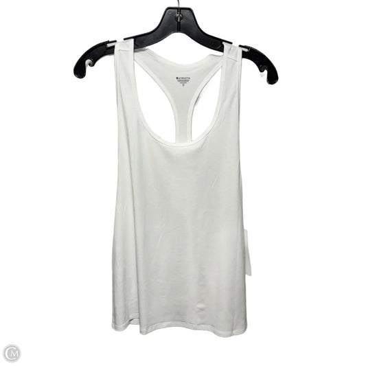 Athletic Tank Top By Athleta In White, Size: Xs