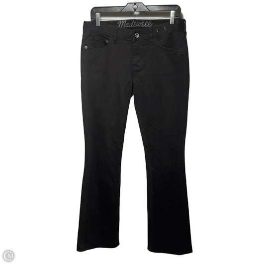 Jeans Straight By Madewell In Black, Size: 6/ 28x32