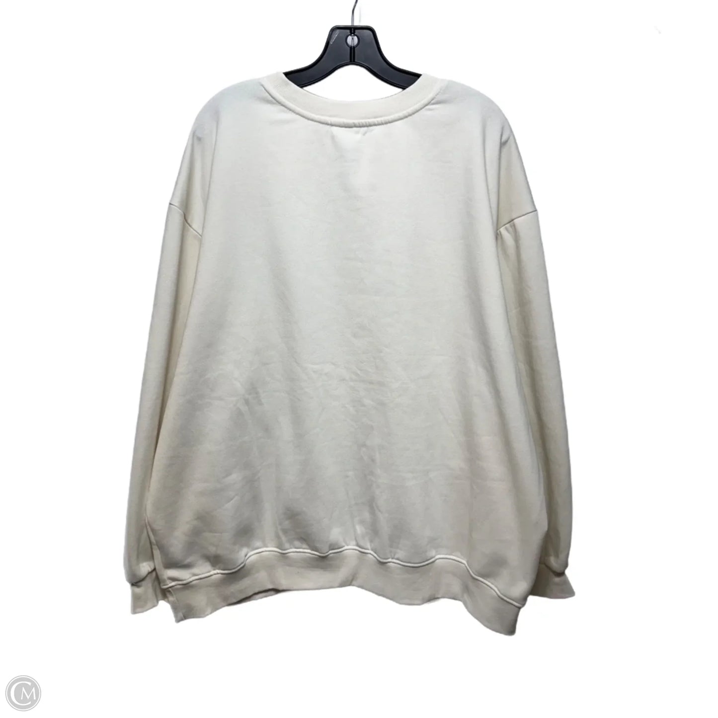 Evolution Crewneck By The North Face In White Dune, Size: Xxl