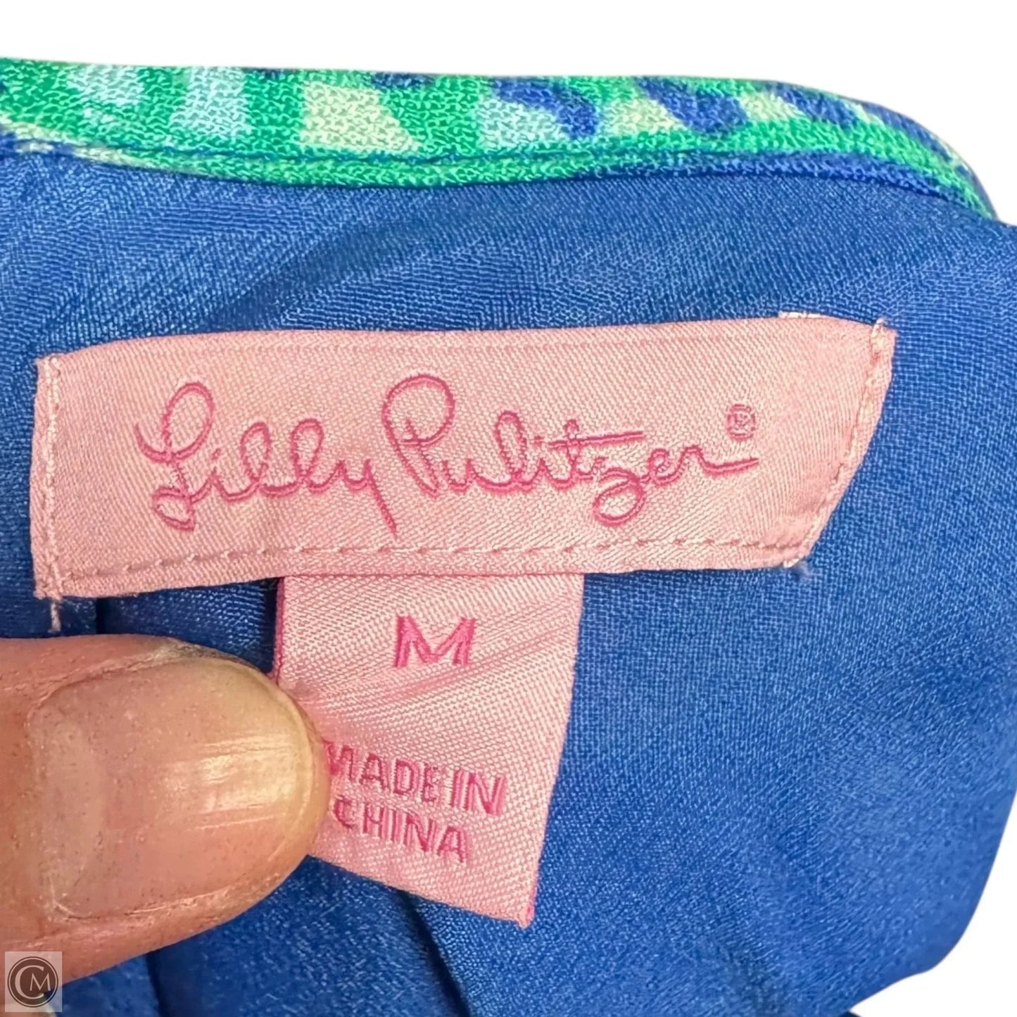 Wright Swing Dress Designer By Lilly Pulitzer In She Got Stole Print, Size: M