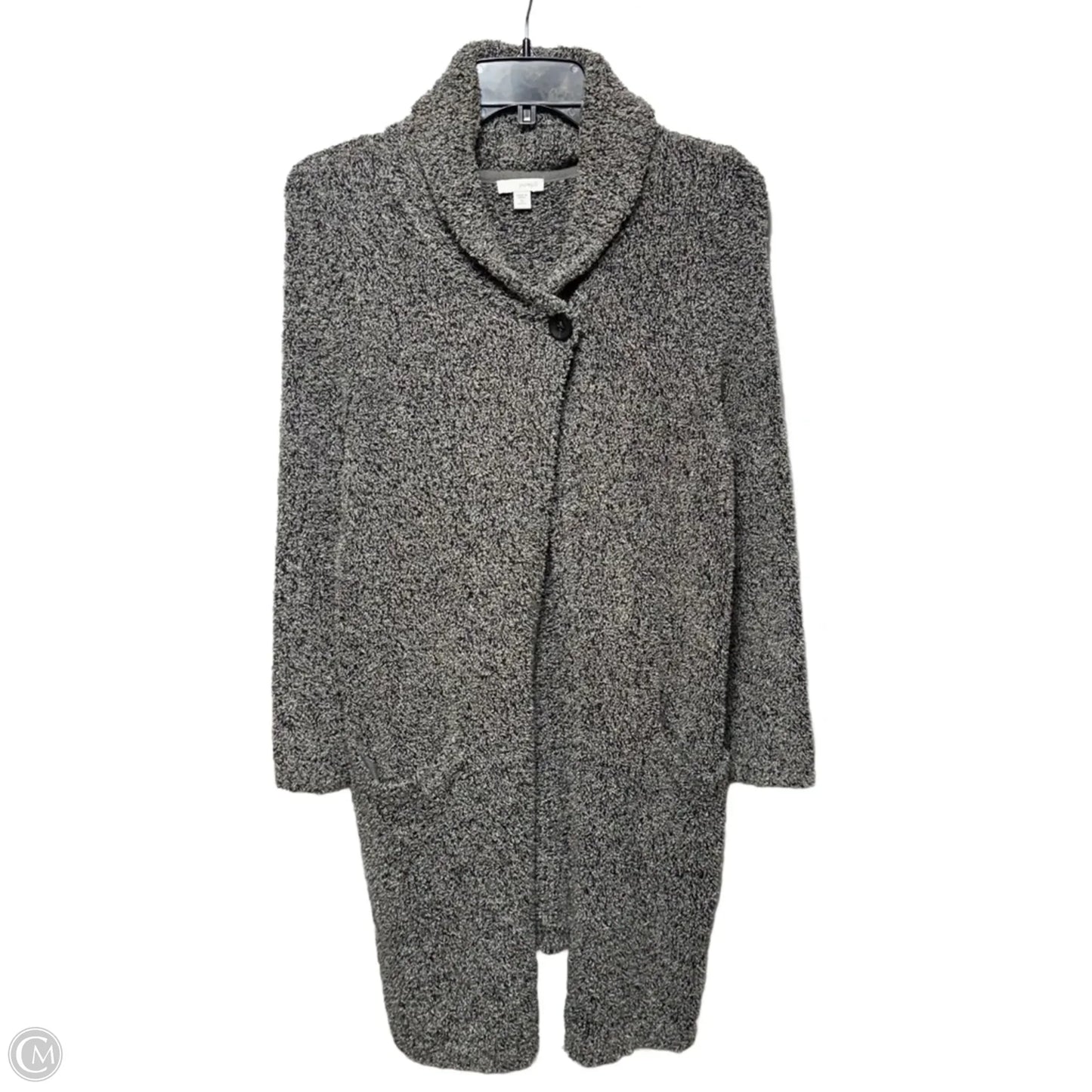 Sweater Cardigan By Pure Jill In Grey, Size: XS Petite