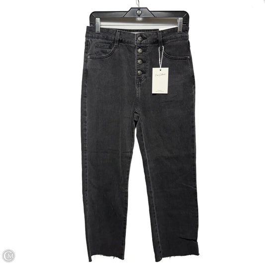 Ankle Straight Jeans By Easy Clothes In Grey, Size: 30