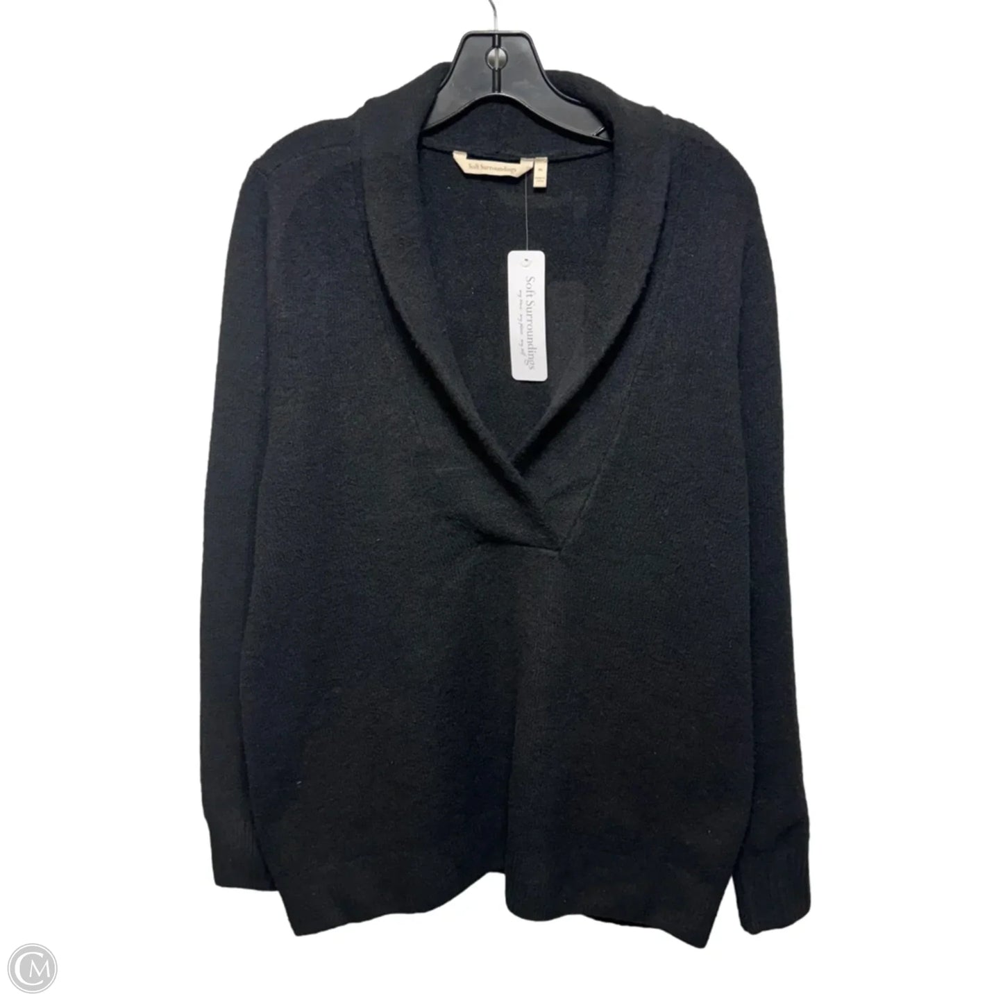 Meera Sweater By Soft Surroundings In Black, Size: Xl