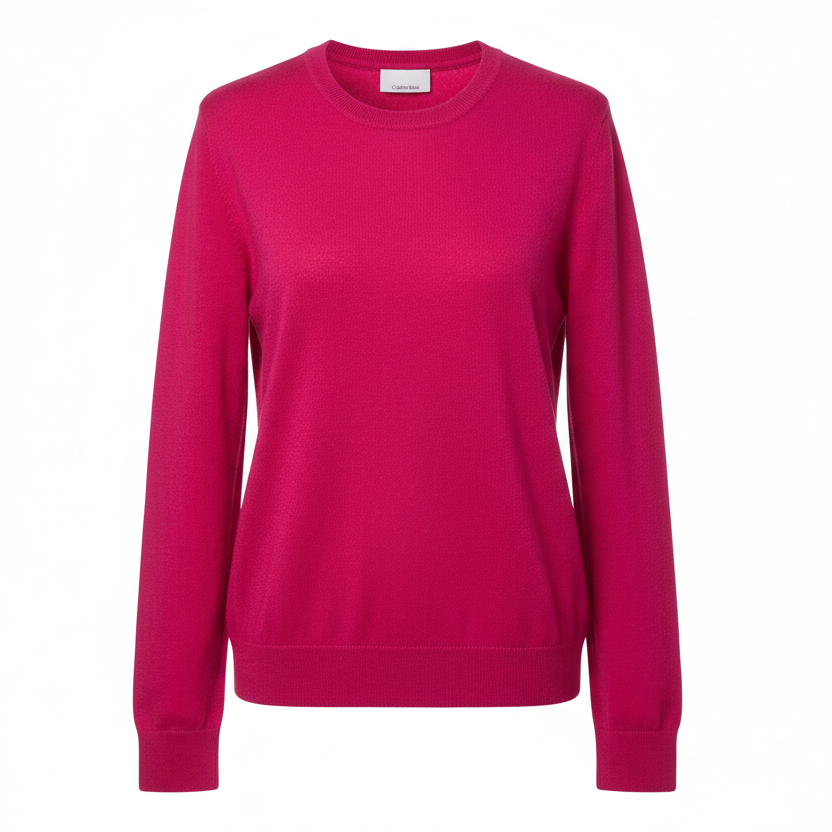 Sweater By Calvin Klein In Pink, Size: XL