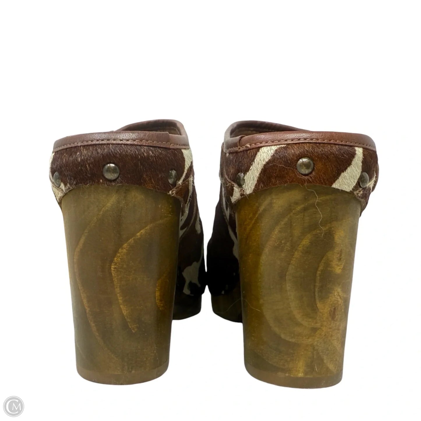 Stevie Cowhide Clogs By Matisse In Animal Print, Size: 10